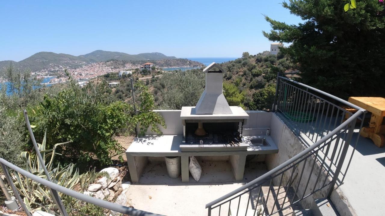 Saronic Topview Villa Galatás 外观 照片