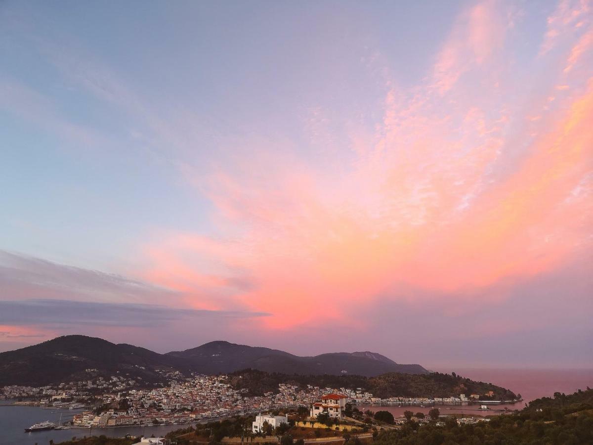 Saronic Topview Villa Galatás 外观 照片