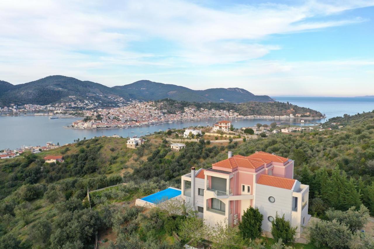 Saronic Topview Villa Galatás 外观 照片